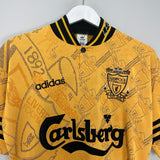 Shop 1994/96 LIVERPOOL MCMANAMAN #17 THIRD SHIRT (S) ADIDAS, classic football shirts, vintage football shirts & retro soccer jerseys at Cult Kits