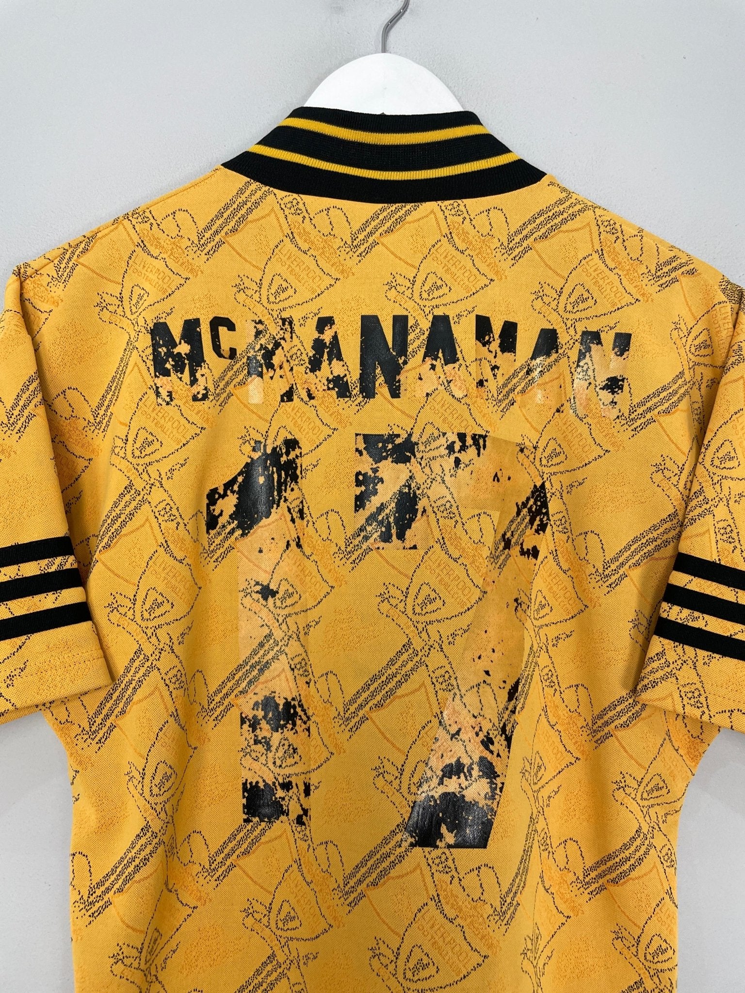 Shop 1994/96 LIVERPOOL MCMANAMAN #17 THIRD SHIRT (S) ADIDAS, classic football shirts, vintage football shirts & retro soccer jerseys at Cult Kits