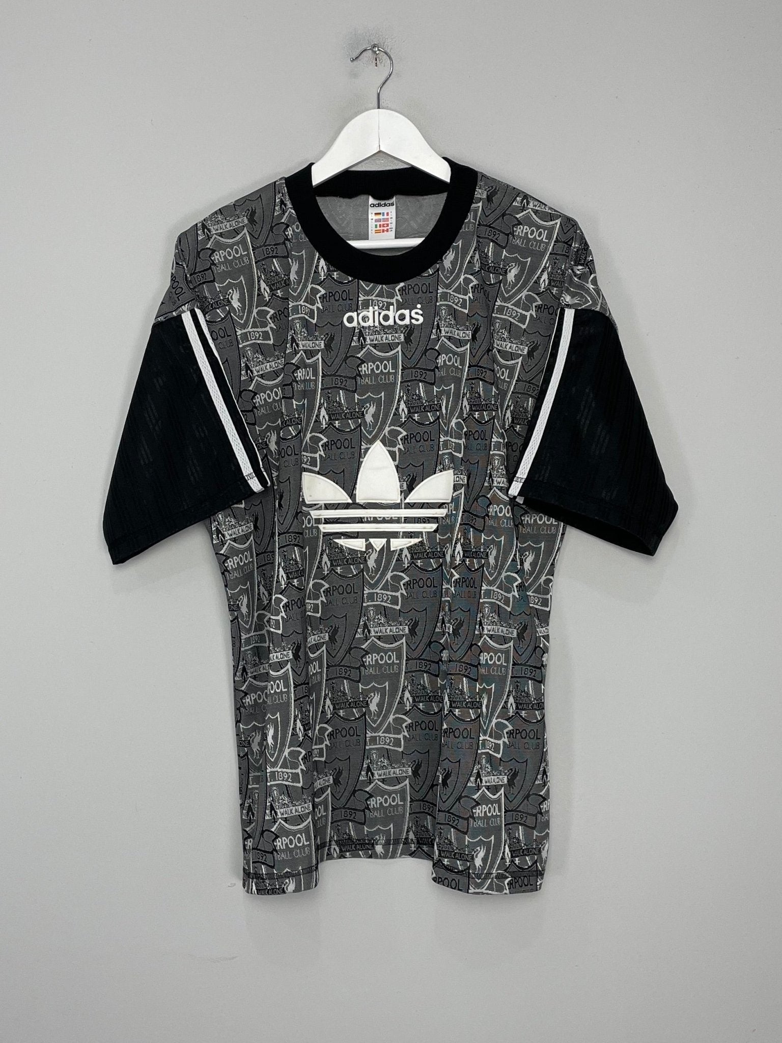 Shop 1994/96 LIVERPOOL TRAINING SHIRT (L) ADIDAS, classic football shirts, vintage football shirts & retro soccer jerseys at Cult Kits