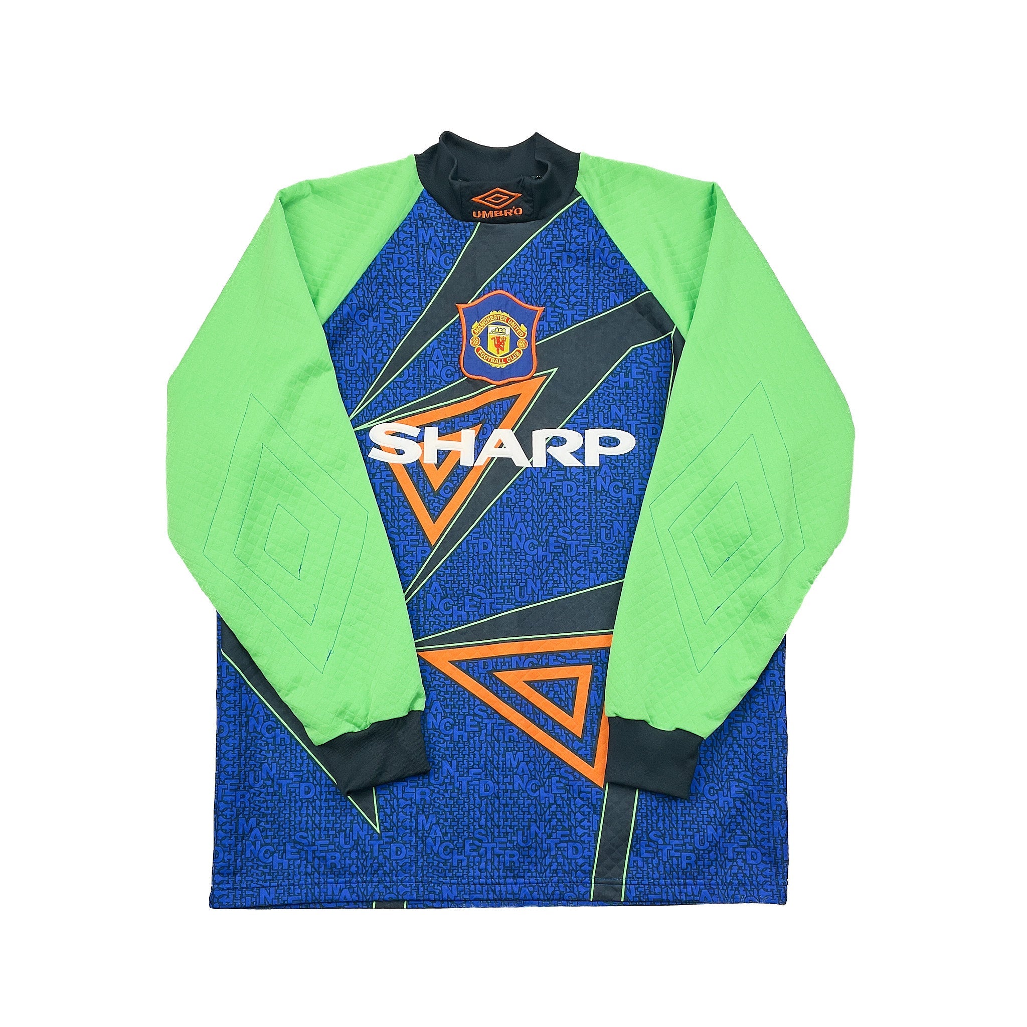 Buy 1994/96 MANCHESTER UNITED 13 *PLAYER ISSUE* GK SHIRT (XL) UMBRO ~ Free worldwide shipping available ~ Authentic Vintage Football Shirts from Cult Kits