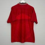 Shop 1994/96 MANCHESTER UNITED HOME SHIRT (M) UMBRO, classic football shirts, vintage football shirts & retro soccer jerseys at Cult Kits