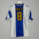 Shop 1994/96 MANCHESTER UNITED INCE #8 AWAY SHIRT (M) UMBRO, classic football shirts, vintage football shirts & retro soccer jerseys at Cult Kits