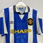 Shop 1994/96 MANCHESTER UNITED THIRD SHIRT (L) UMBRO, classic football shirts, vintage football shirts & retro soccer jerseys at Cult Kits