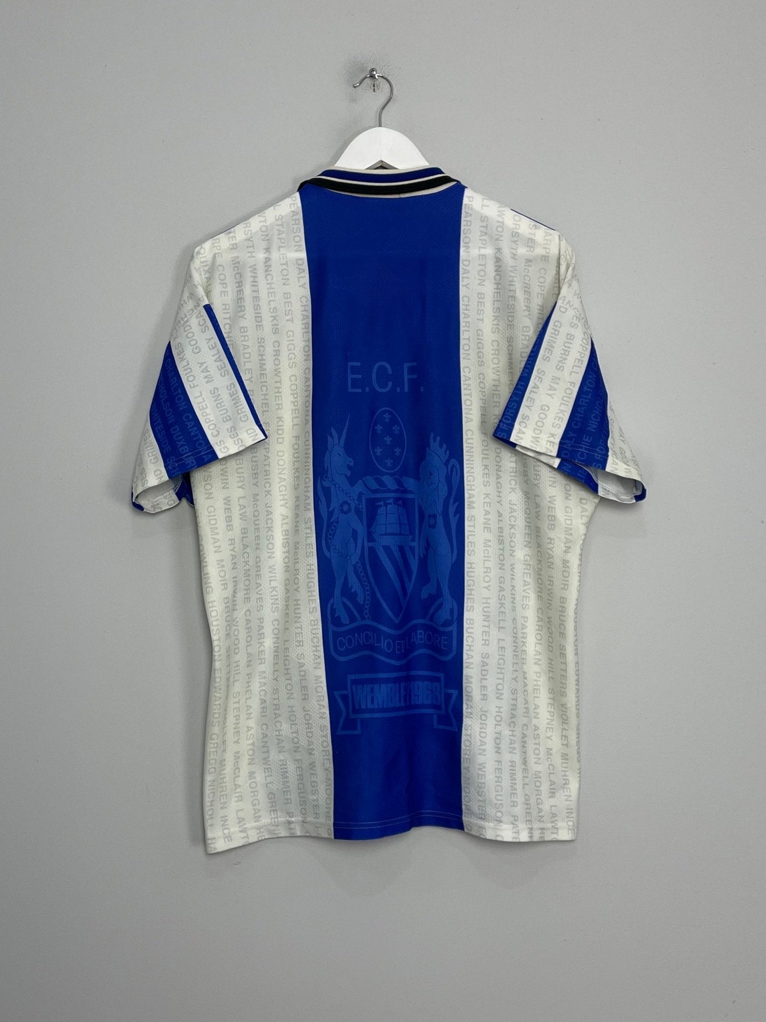 Shop 1994/96 MANCHESTER UNITED THIRD SHIRT (L) UMBRO, classic football shirts, vintage football shirts & retro soccer jerseys at Cult Kits