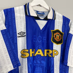 Shop 1994/96 MANCHESTER UNITED THIRD SHIRT (XL) UMBRO, classic football shirts, vintage football shirts & retro soccer jerseys at Cult Kits