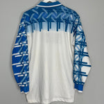 Shop 1994/96 NAPOLI L/S AWAY SHIRT (L) LOTTO, classic football shirts, vintage football shirts & retro soccer jerseys at Cult Kits