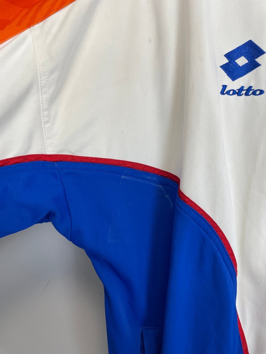 1994/96 NETHERLANDS TRACK JACKET (XL) LOTTO - Cult Kits - XL - Buy Vintage Football Shirts, Authentic Retro Football Shirts For Sale, Classic Football Shirts & Soccer Jersey