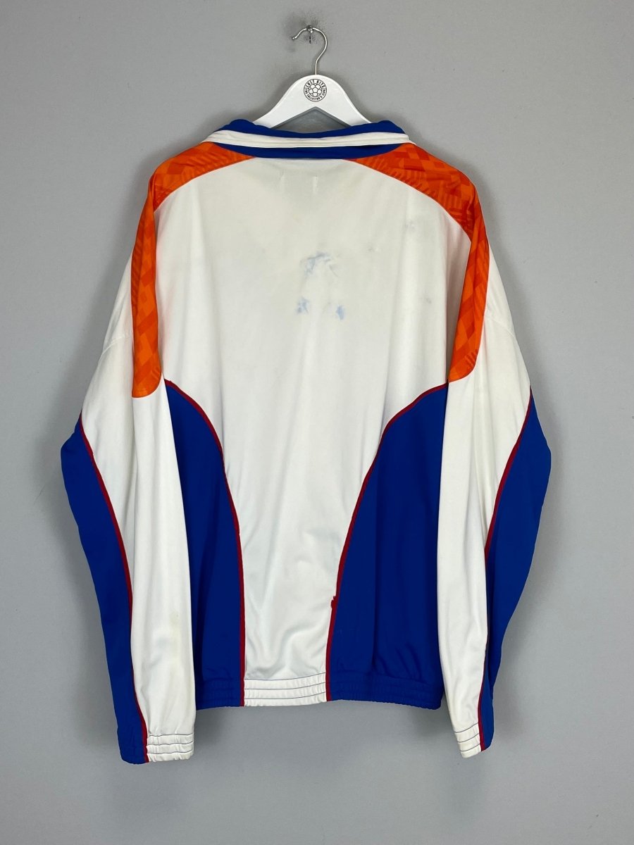 1994/96 NETHERLANDS TRACK JACKET (XL) LOTTO - Cult Kits - XL - Buy Vintage Football Shirts, Authentic Retro Football Shirts For Sale, Classic Football Shirts & Soccer Jersey