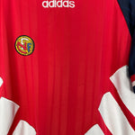 Shop 1994/96 NORWAY HOME SHIRT (L) ADIDAS, classic football shirts, vintage football shirts & retro soccer jerseys at Cult Kits