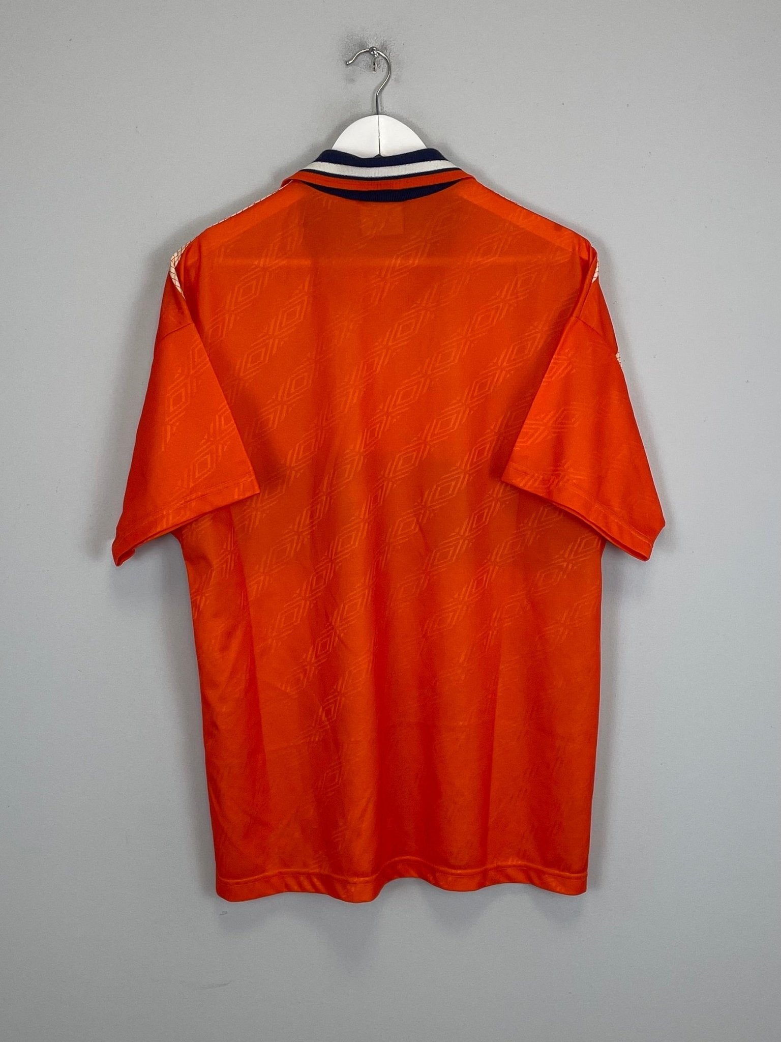 Shop 1994/96 OLDHAM ATHLETIC AWAY SHIRT (L) UMBRO, classic football shirts, vintage football shirts & retro soccer jerseys at Cult Kits