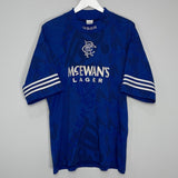 Shop 1994/96 RANGERS GASCOIGNE #8 HOME SHIRT (XL) ADIDAS, classic football shirts, vintage football shirts & retro soccer jerseys at Cult Kits