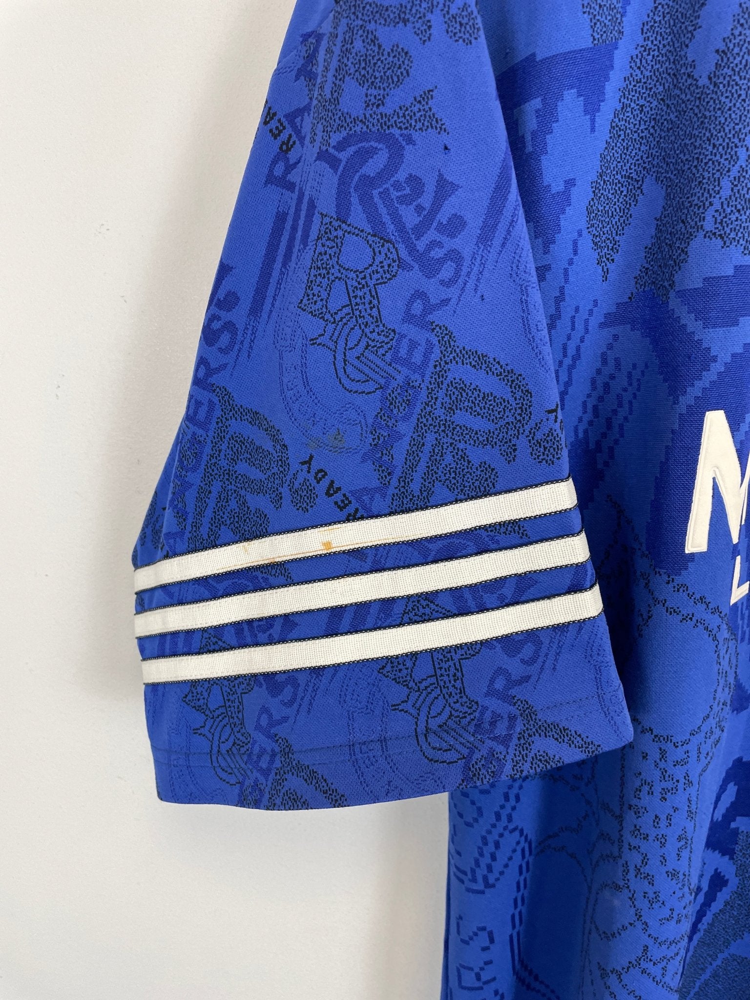 Shop 1994/96 RANGERS HOME SHIRT (L) ADIDAS, classic football shirts, vintage football shirts & retro soccer jerseys at Cult Kits