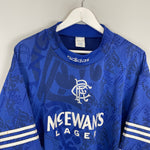 Shop 1994/96 RANGERS HOME SHIRT (L) ADIDAS, classic football shirts, vintage football shirts & retro soccer jerseys at Cult Kits