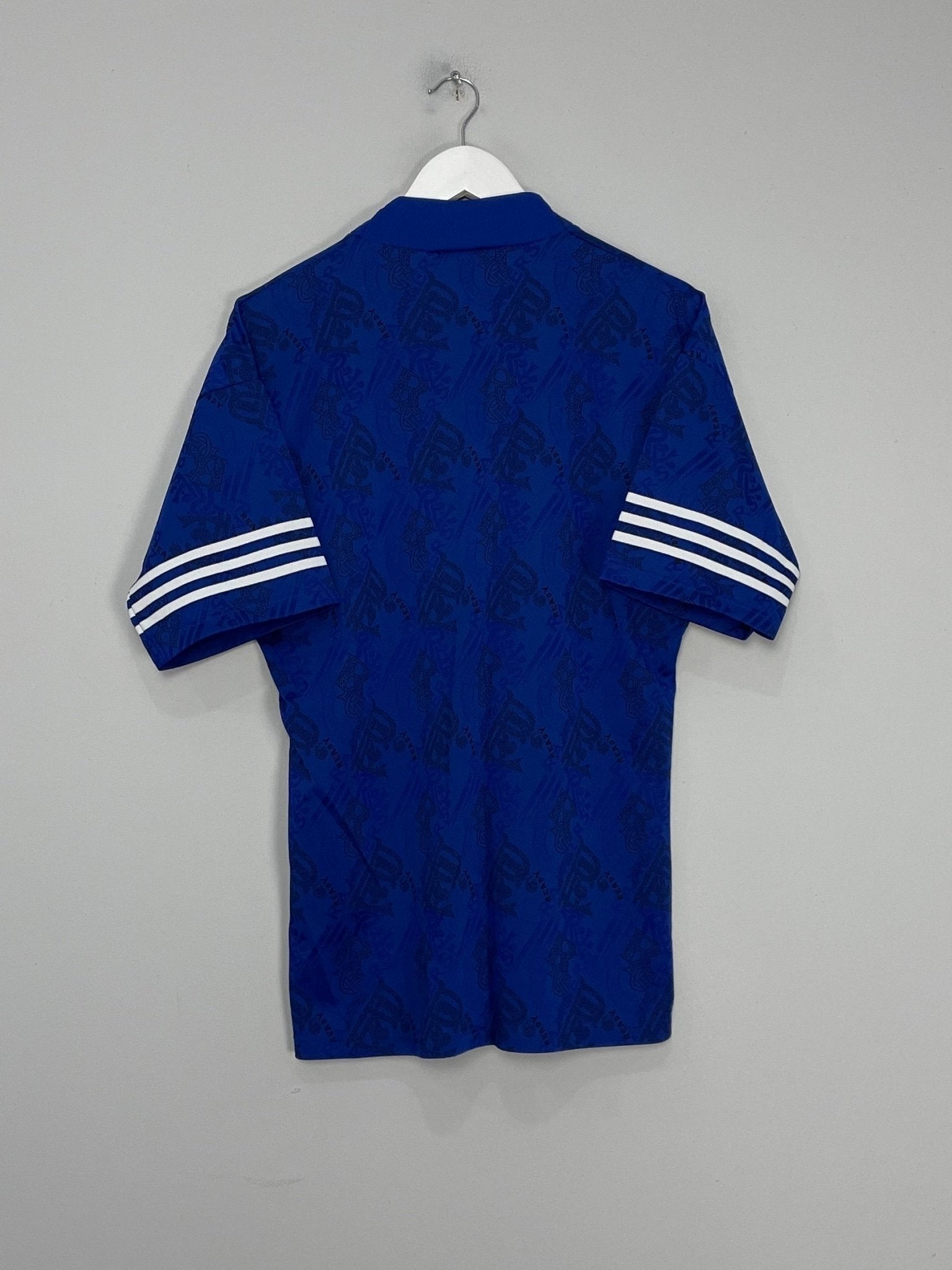 Shop 1994/96 RANGERS HOME SHIRT (M) ADIDAS, classic football shirts, vintage football shirts & retro soccer jerseys at Cult Kits
