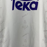 Shop 1994/96 REAL MADRID #8 HOME SHIRT (M) KELME, classic football shirts, vintage football shirts & retro soccer jerseys at Cult Kits