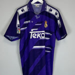 1994/96 REAL MADRID AWAY SHIRT (L) KELME - Cult Kits - Large - Buy Vintage Football Shirts, Authentic Retro Football Shirts For Sale, Classic Football Shirts & Soccer Jersey