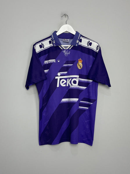 ウェア 1994 1996 kelme real madrid away shirt 1994/96 REAL MADRID AWAY SHIRT (M) KELME – Cult Kits