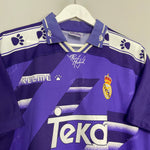Shop 1994/96 REAL MADRID AWAY SHIRT (M) KELME, classic football shirts, vintage football shirts & retro soccer jerseys at Cult Kits