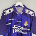 Shop 1994/96 REAL MADRID AWAY SHIRT (XL) KELME, classic football shirts, vintage football shirts & retro soccer jerseys at Cult Kits