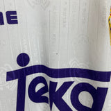 Shop 1994/96 REAL MADRID HOME SHIRT (L) KELME, classic football shirts, vintage football shirts & retro soccer jerseys at Cult Kits