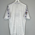 Shop 1994/96 REAL MADRID HOME SHIRT (L) KELME, classic football shirts, vintage football shirts & retro soccer jerseys at Cult Kits