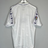 Shop 1994/96 REAL MADRID HOME SHIRT (L) KELME, classic football shirts, vintage football shirts & retro soccer jerseys at Cult Kits