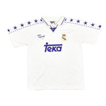 Buy 1994/96 REAL MADRID HOME SHIRT (L) TAQUY ~ Free worldwide shipping available ~ Authentic Vintage Football Shirts from Cult Kits