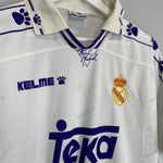 Shop 1994/96 REAL MADRID HOME SHIRT (XL) KELME, classic football shirts, vintage football shirts & retro soccer jerseys at Cult Kits
