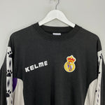 Shop 1994/96 REAL MADRID L/S TRAINING (XL) KELME, classic football shirts, vintage football shirts & retro soccer jerseys at Cult Kits