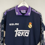 1994/96 REAL MADRID SWEATSHIRT (XL) KELME - Cult Kits - XL - Buy Vintage Football Shirts, Authentic Retro Football Shirts For Sale, Classic Football Shirts & Soccer Jersey