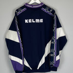 1994/96 REAL MADRID SWEATSHIRT (XL) KELME - Cult Kits - XL - Buy Vintage Football Shirts, Authentic Retro Football Shirts For Sale, Classic Football Shirts & Soccer Jersey