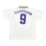 Buy 1994/96 REAL MADRID ZAMORANO 9 HOME SHIRT (XL) KELME ~ Free worldwide shipping available ~ Authentic Vintage Football Shirts from Cult Kits