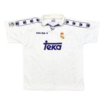 Buy 1994/96 REAL MADRID ZAMORANO 9 HOME SHIRT (XL) KELME ~ Free worldwide shipping available ~ Authentic Vintage Football Shirts from Cult Kits