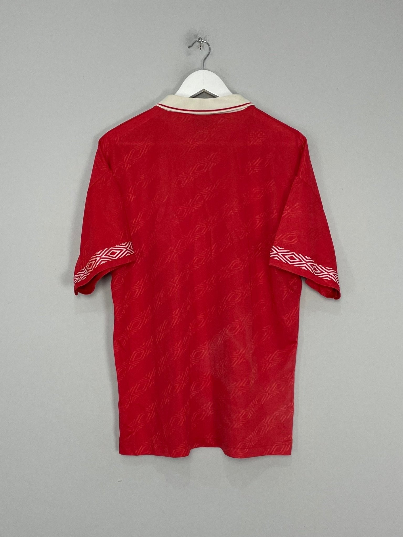 Shop 1994/96 SEVILLA AWAY SHIRT (L) UMBRO, classic football shirts, vintage football shirts & retro soccer jerseys at Cult Kits