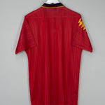 Shop 1994/96 SPAIN HOME SHIRT (L) ADIDAS, classic football shirts, vintage football shirts & retro soccer jerseys at Cult Kits