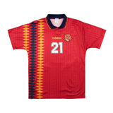 1994 Spain Adidas football shirt - view 2 - Cult Kits
