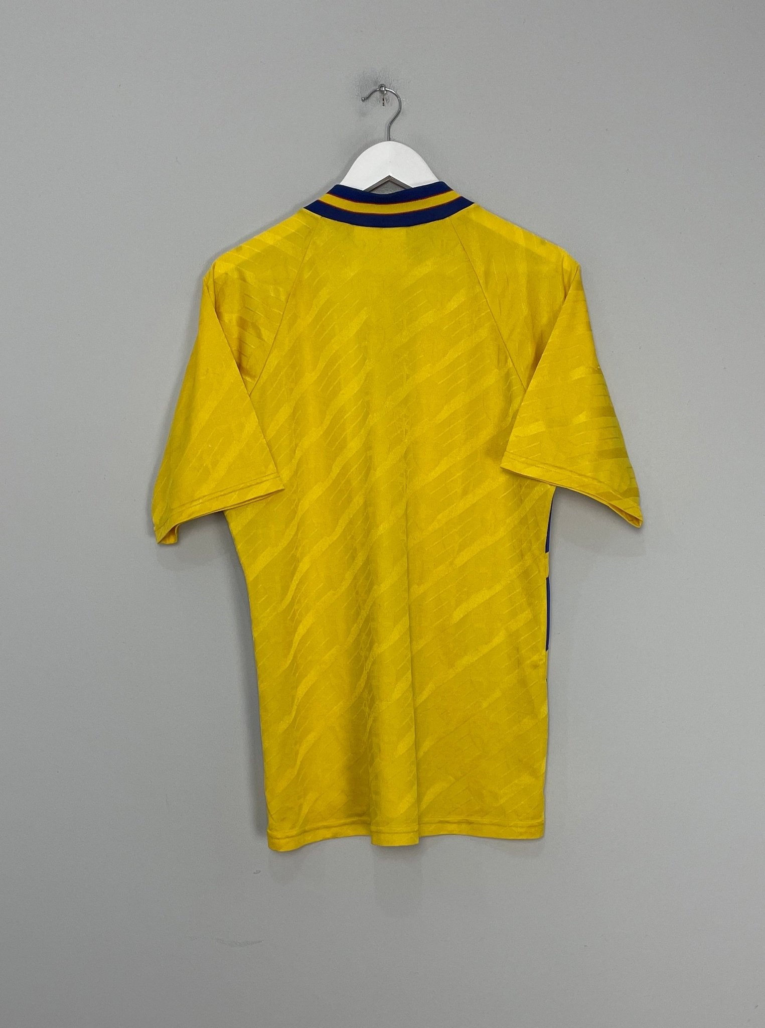 Shop 1994/96 SWEDEN HOME SHIRT (M) ADIDAS, classic football shirts, vintage football shirts & retro soccer jerseys at Cult Kits