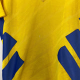 Shop 1994/96 SWEDEN HOME SHIRT (M) ADIDAS, classic football shirts, vintage football shirts & retro soccer jerseys at Cult Kits