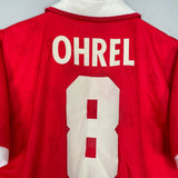 Shop 1994/96 SWITZERLAND OHREL #8 HOME SHIRT (M) LOTTO, classic football shirts, vintage football shirts & retro soccer jerseys at Cult Kits