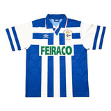 Buy 1994/97 DEPORTIVO LA CORUNA 2 *CHAMPIONS* HOME SHIRT (XL) UMBRO ~ Free worldwide shipping available ~ Authentic Vintage Football Shirts from Cult Kits
