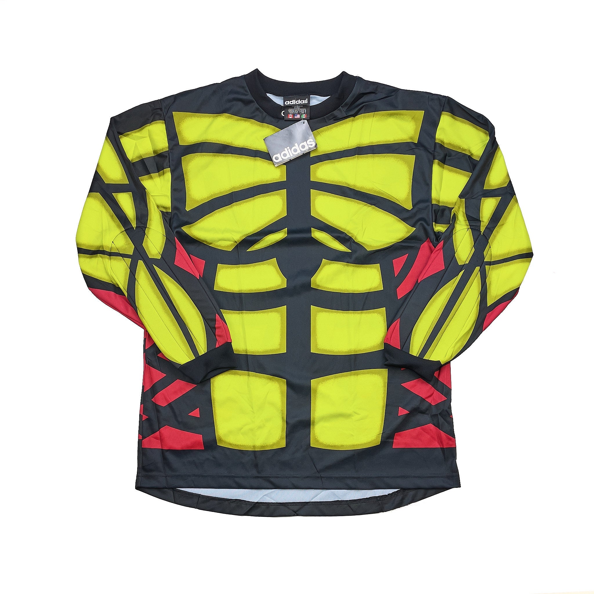Buy 1995 Adidas 'Terminator' *BNWT* GK Template Shirt (L) ~ Free worldwide shipping ~ Authentic Vintage Football Shirts from Cult Kits