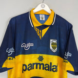 1995 BOCA JUNIORS HOME SHIRT (L) OLAN - Cult Kits - Large - Buy Vintage Football Shirts, Authentic Retro Football Shirts For Sale, Classic Football Shirts & Soccer Jersey