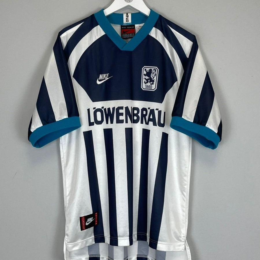 1995/96 1860 MUNICH AWAY SHIRT (L) NIKE - Cult Kits - Large - Buy Vintage Football Shirts, Authentic Retro Football Shirts For Sale, Classic Football Shirts & Soccer Jersey