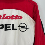 Shop 1995/96 AC MILAN TRACK JACKET (M) LOTTO, classic football shirts, vintage football shirts & retro soccer jerseys at Cult Kits