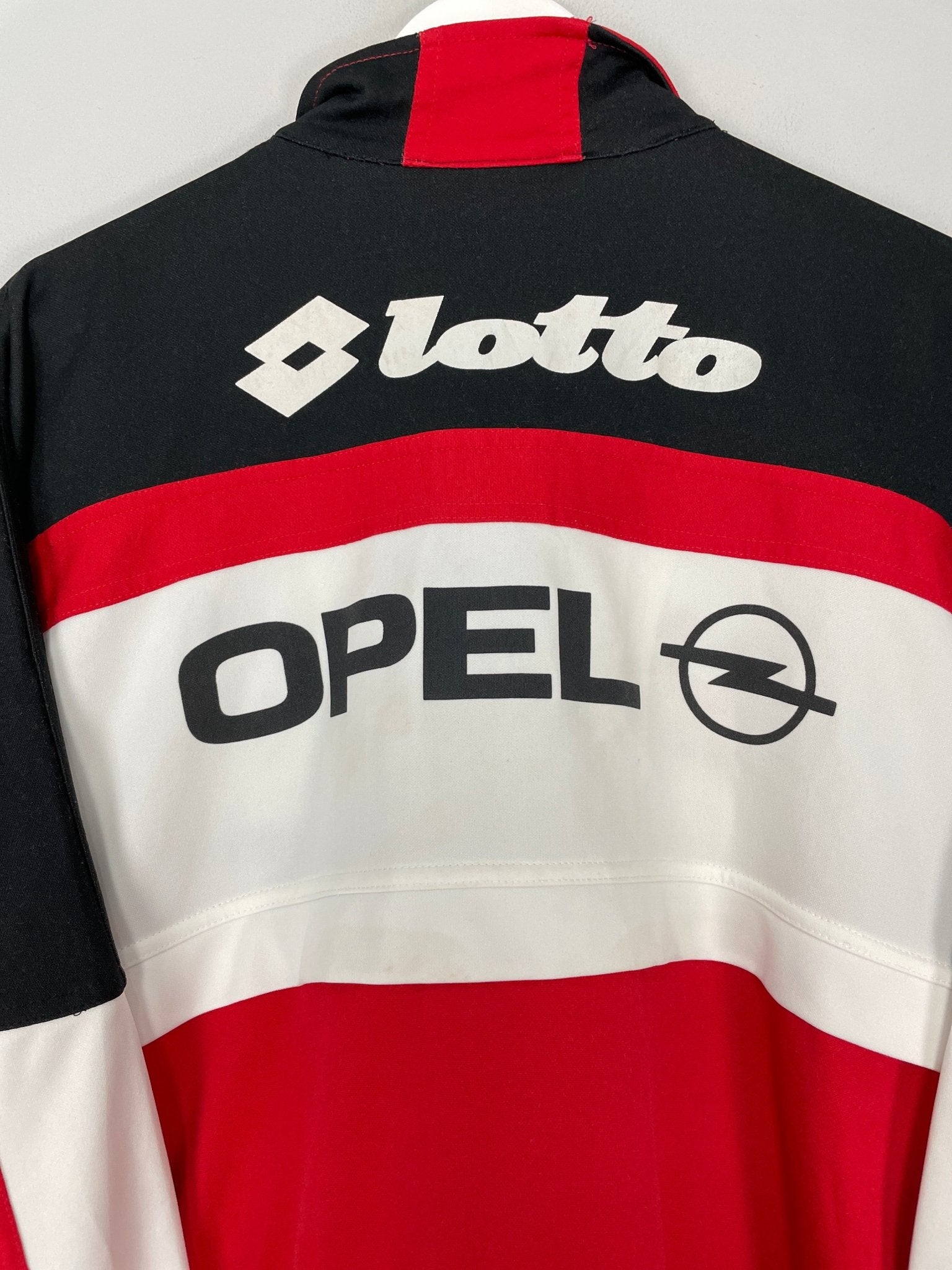 Shop 1995/96 AC MILAN TRACK JACKET (M) LOTTO, classic football shirts, vintage football shirts & retro soccer jerseys at Cult Kits