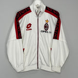Shop 1995/96 AC MILAN TRACK JACKET (M) LOTTO, classic football shirts, vintage football shirts & retro soccer jerseys at Cult Kits
