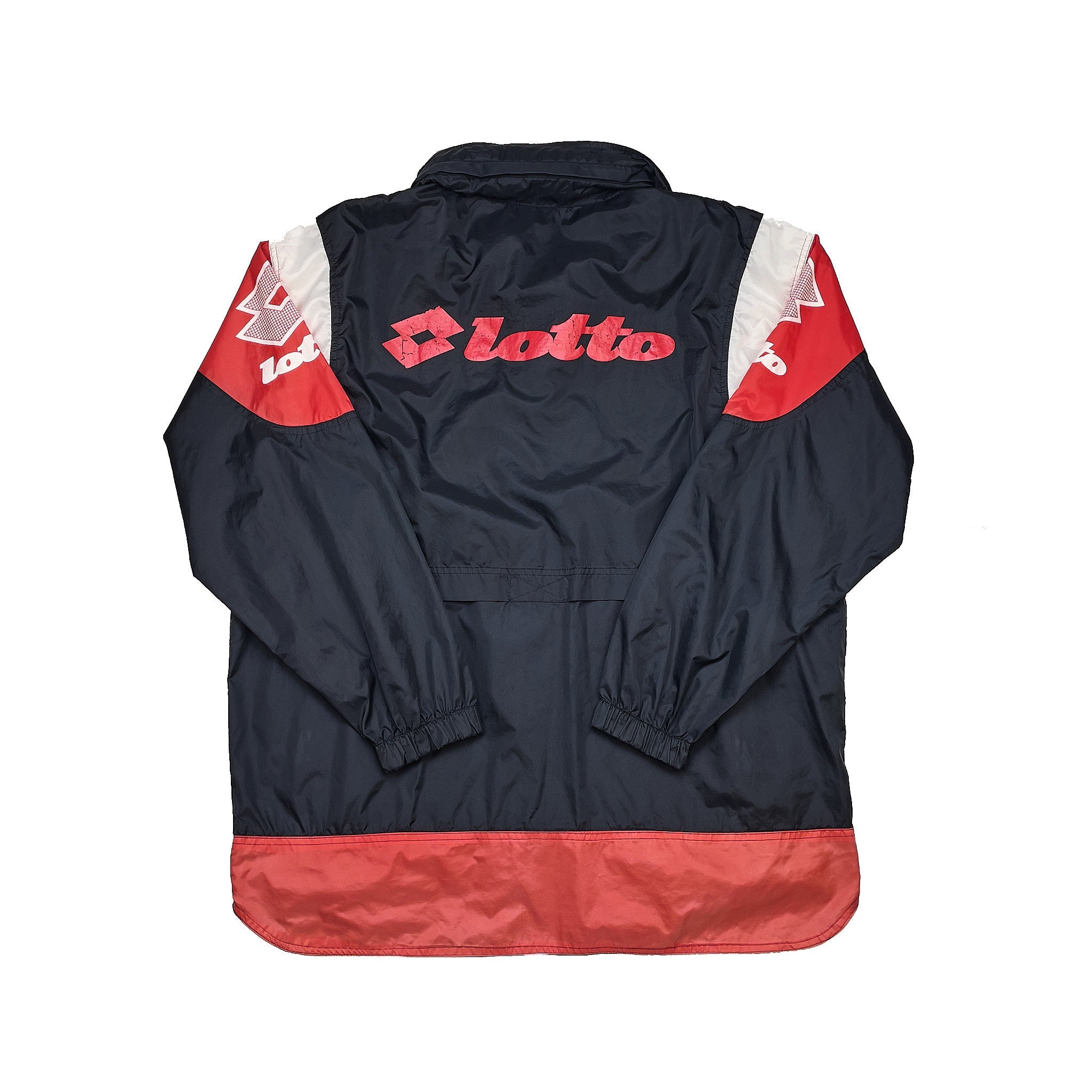 Buy 1995/96 AC Milan Training Jacket (M) Lotto ~ Free worldwide shipping ~ Authentic Vintage Football Shirts from Cult Kits