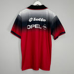 Shop 1995/96 AC MILAN TRAINING SHIRT (XL) LOTTO, classic football shirts, vintage football shirts & retro soccer jerseys at Cult Kits