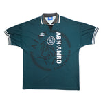 Buy 1995/96 Ajax Litmanen 10 Away Shirt (XL) Umbro ~ Free worldwide shipping ~ Authentic Vintage Football Shirts from Cult Kits