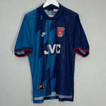 Shop 1995/96 ARSENAL WRIGHT #8 AWAY SHIRT (L) NIKE, classic football shirts, vintage football shirts & retro soccer jerseys at Cult Kits